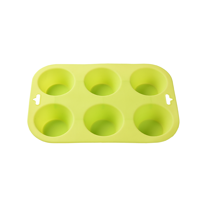 6 Cup muffin silicone bakeware & cake mould
