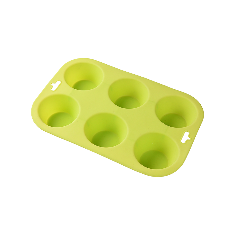 6 Cup muffin silicone bakeware & cake mould