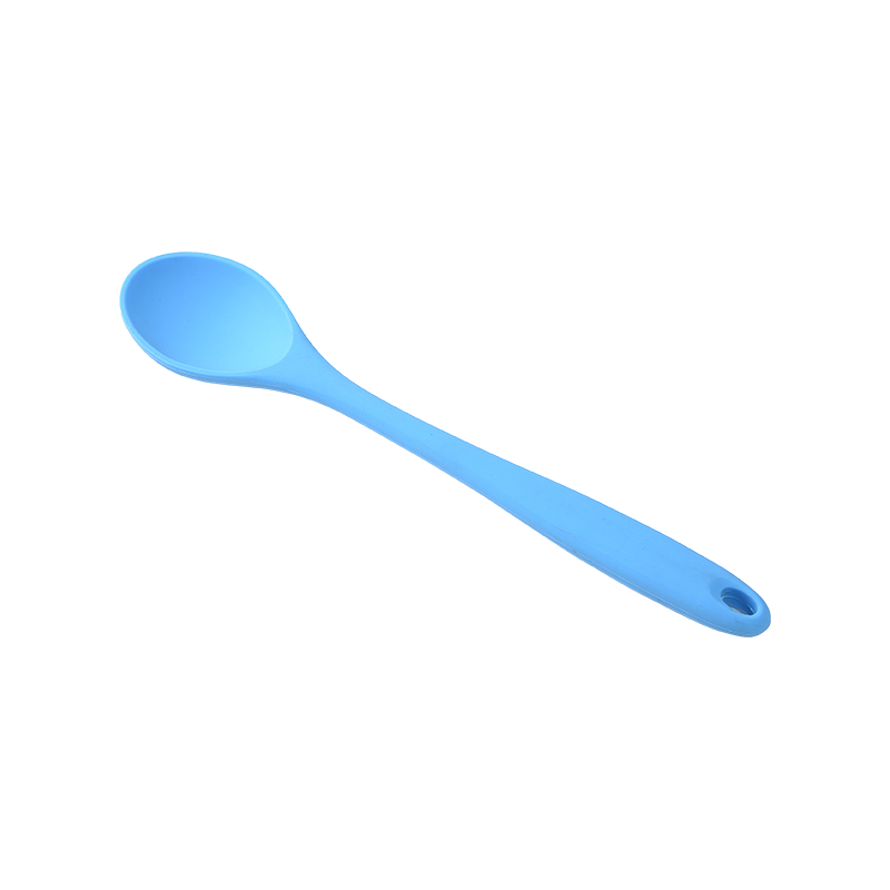 SY4207 Spoon 34.5CM Silicone w/nylon Silicone kitchen utensils/silicone cooking tools