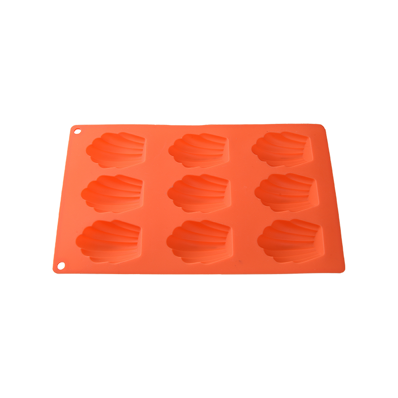 9 Cup madelaine silicone bakeware & cake mould