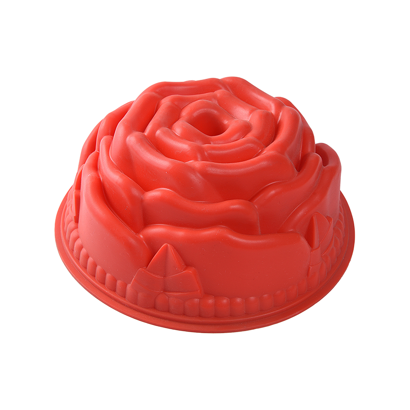 Rose mould silicone bakeware & cake mould