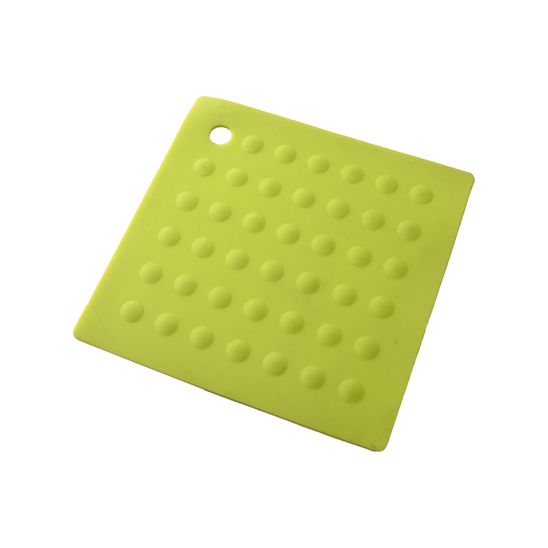 Silicone trivet hot pad square mat