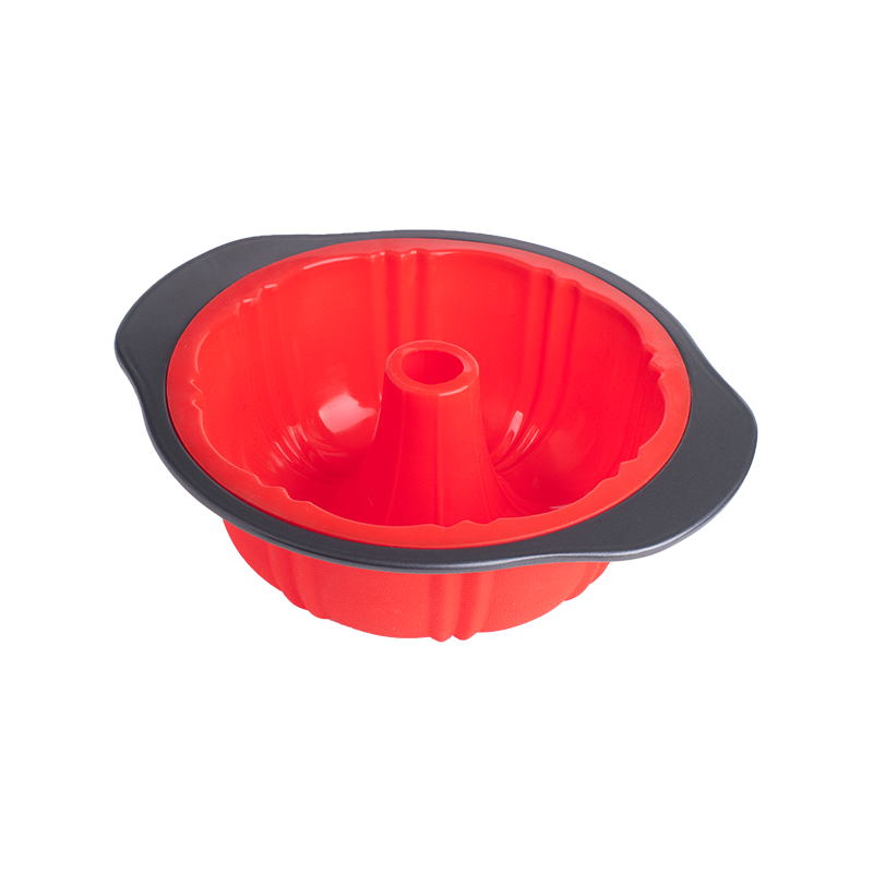 Bundt cake mould silicone bakeware & cake mould with handle