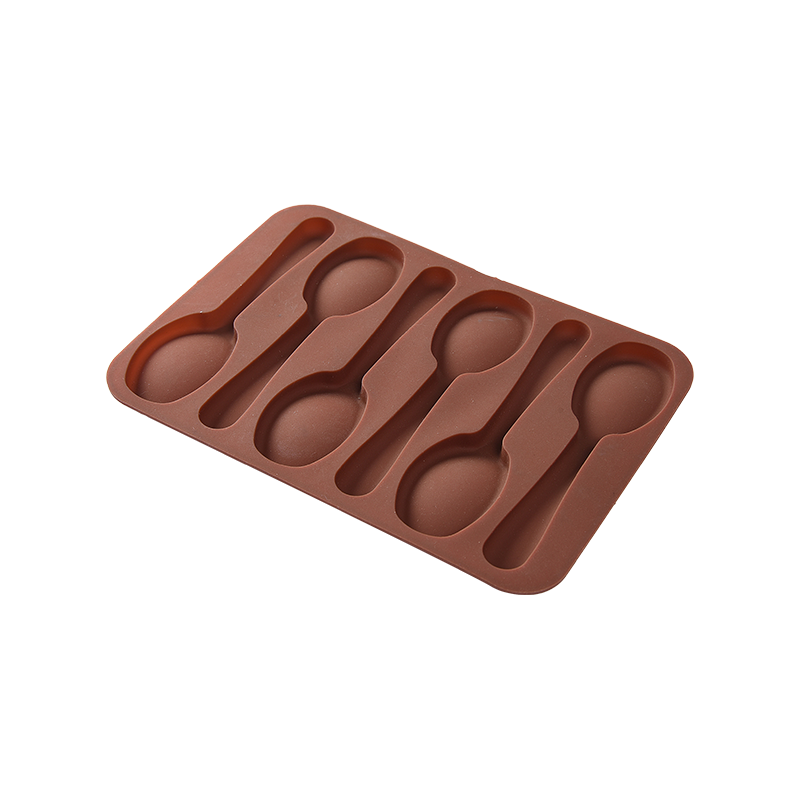 SY6509 silicone chocolate mould/6 cup spoon