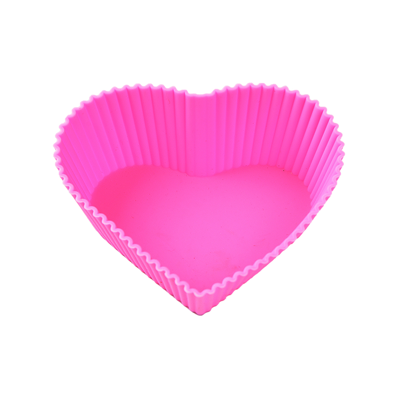 SY6612 silicone heart-shaped cup cake
