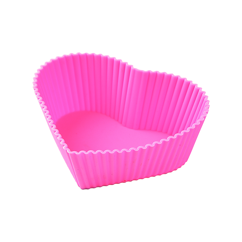 SY6612 silicone heart-shaped cup cake