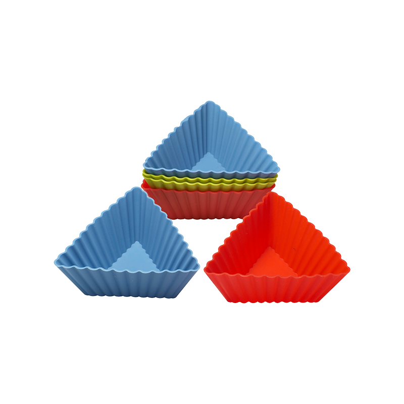 SY6609 silicone triangle cup cake