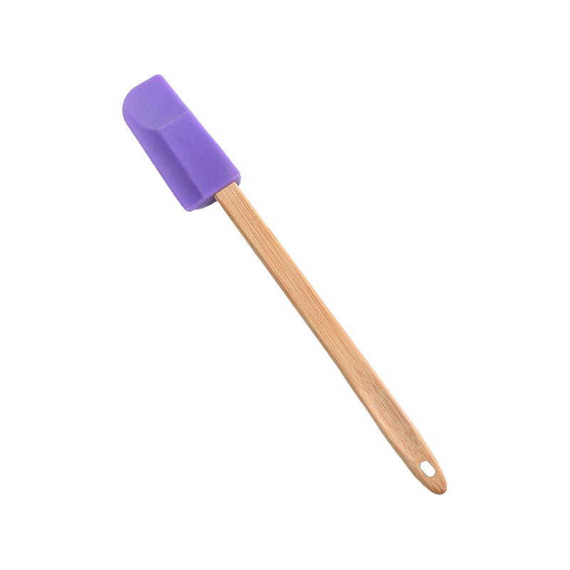 SY5300C silicone spatula w/wood 18.5cm/spatula/silicone cooking tools